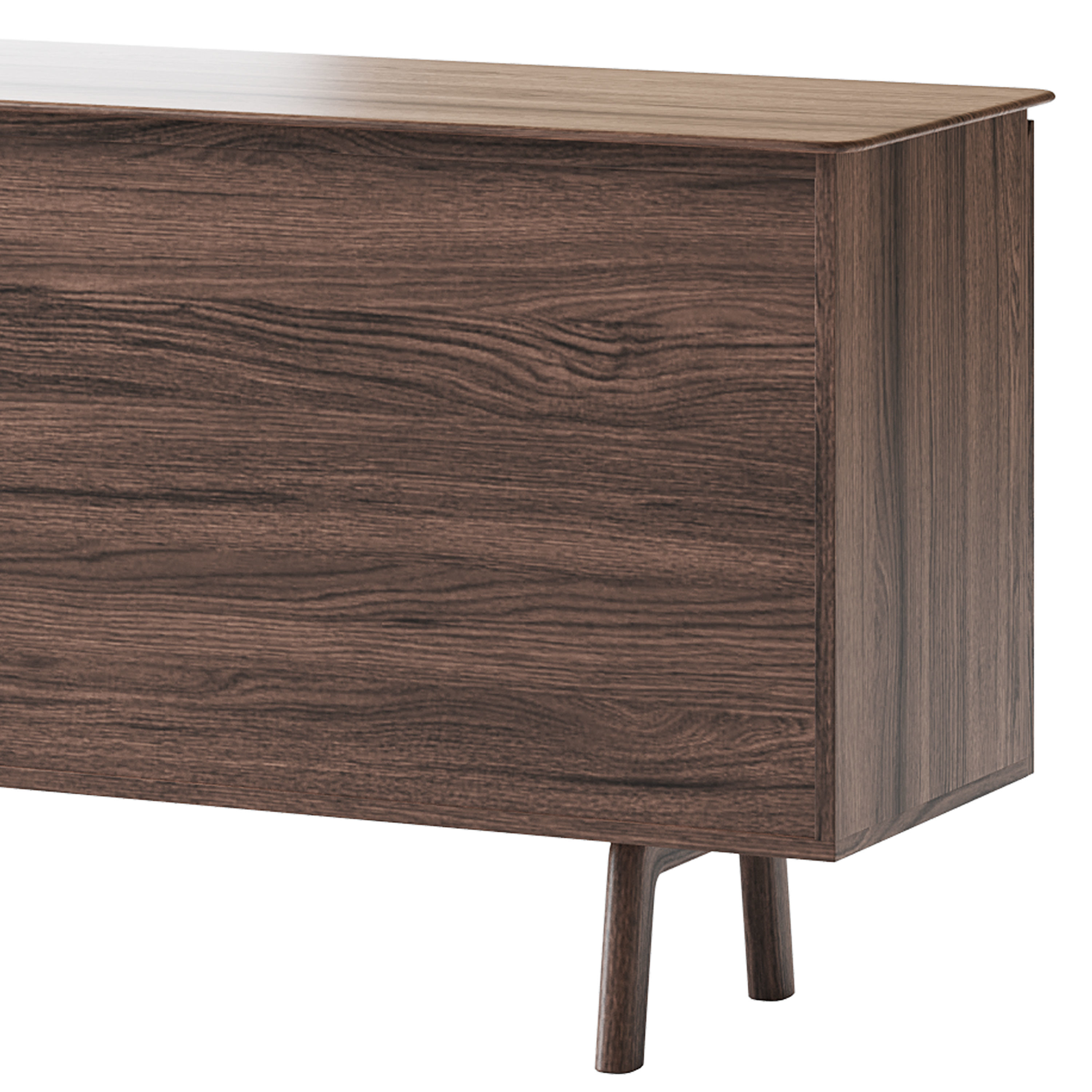 Madison 2 Door 3 Drawer Sideboard in Oak 3D model_10
