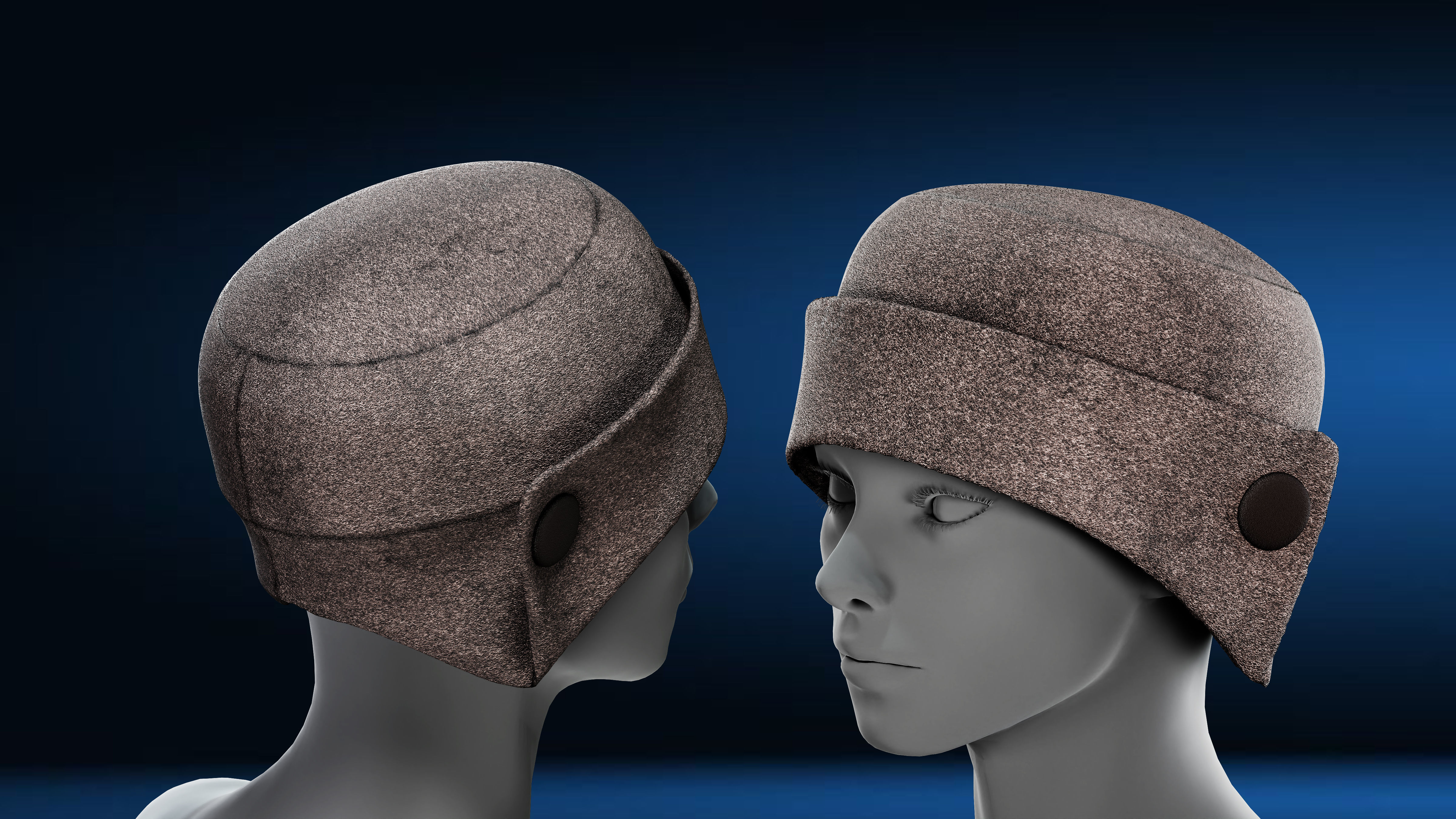 Hat pack Marvelous designer clo3d PBR textures OBJ FBX 3D model_8