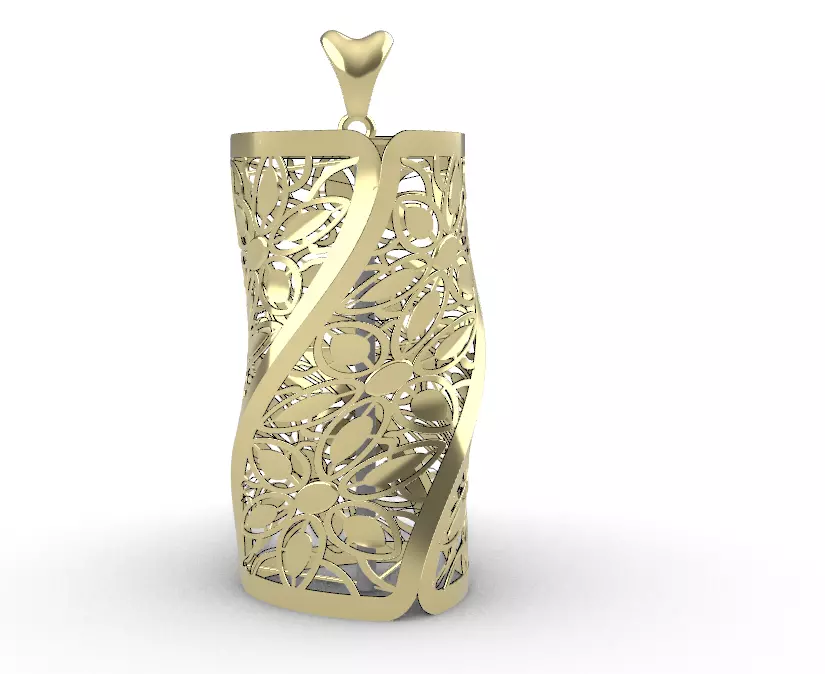 barg tarash 3d filles Free 3D model_0