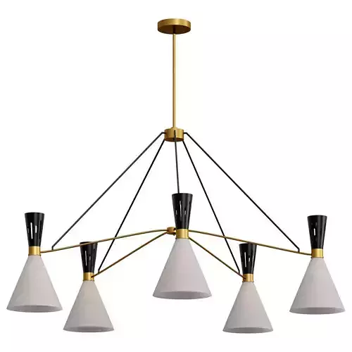 Ramsey 5 Light Round Chandelier By Arhaus