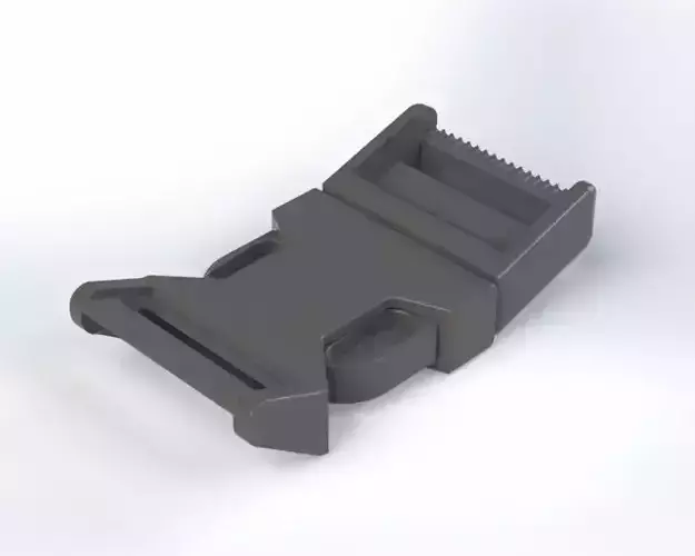 Backpack Accessories Plastic Quick Side Buckle V2 3D print model