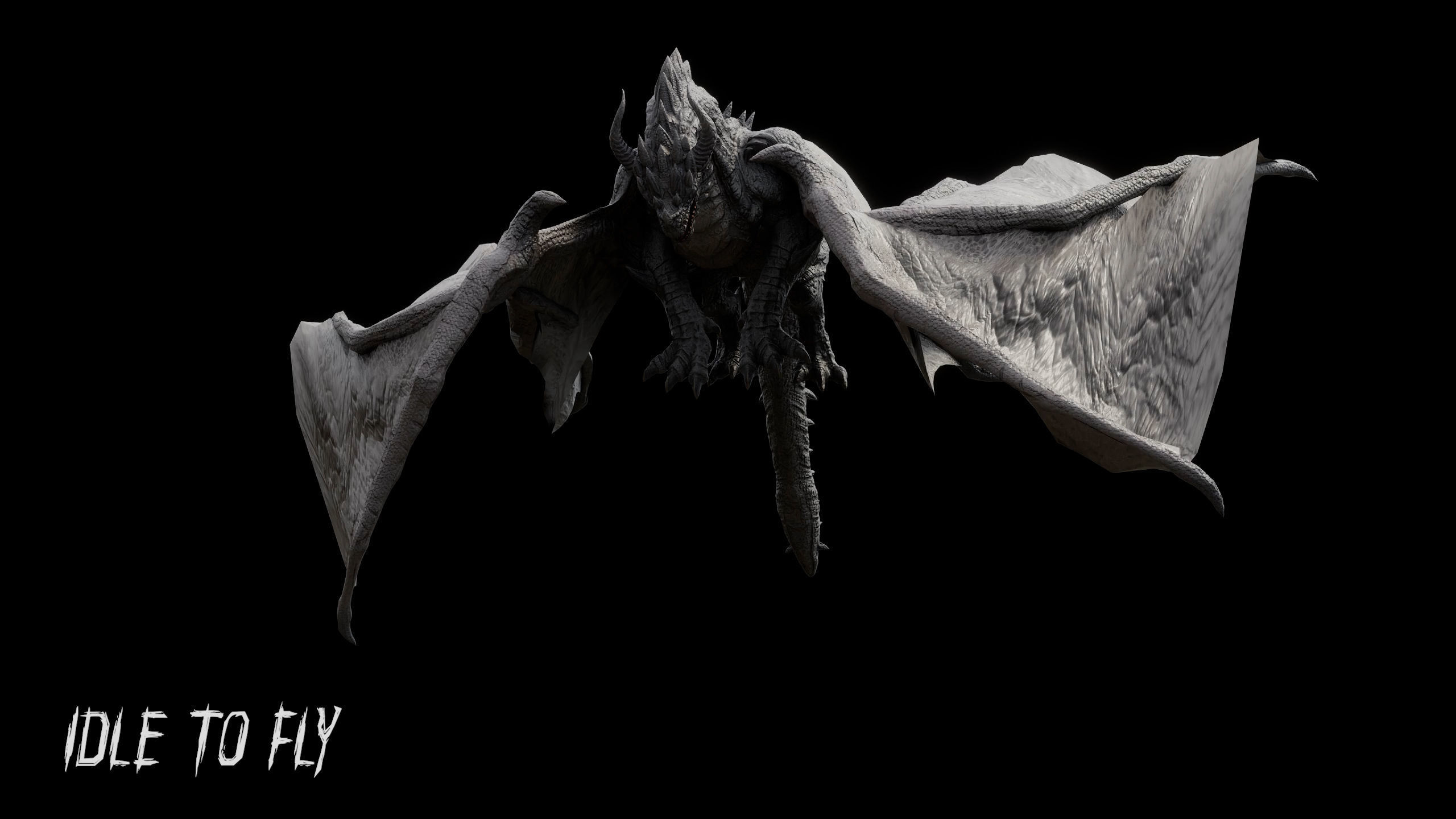 Ancient Dragon - Artifact Guardian Low-poly 3D model_25