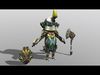 Thunder Froglar Male V4 Low-poly 3D model_2