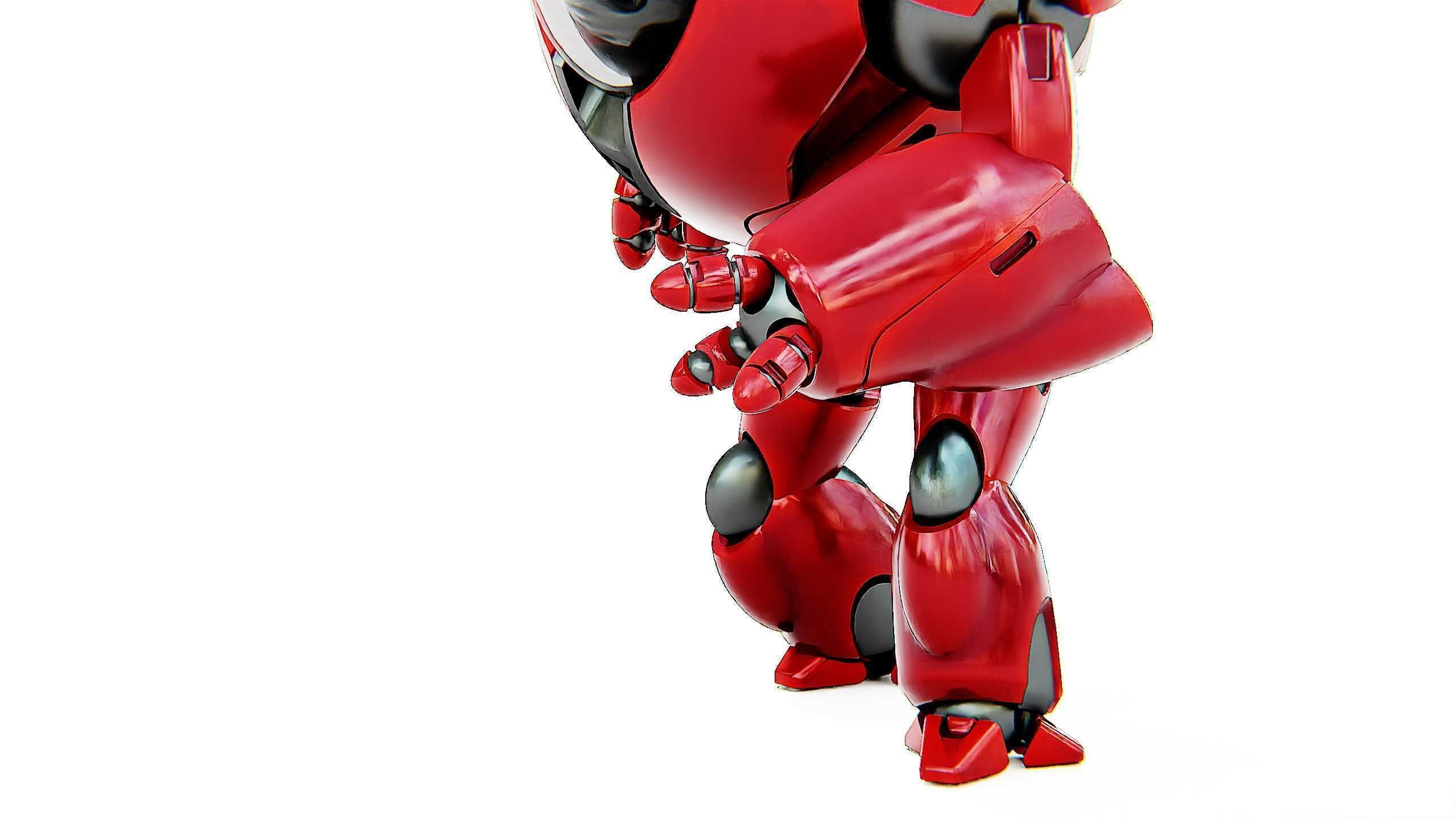 ASTRONAUT BOTV-2000 B Rigged for Unreal Engine - Unity - MIXAMO 3D model_24