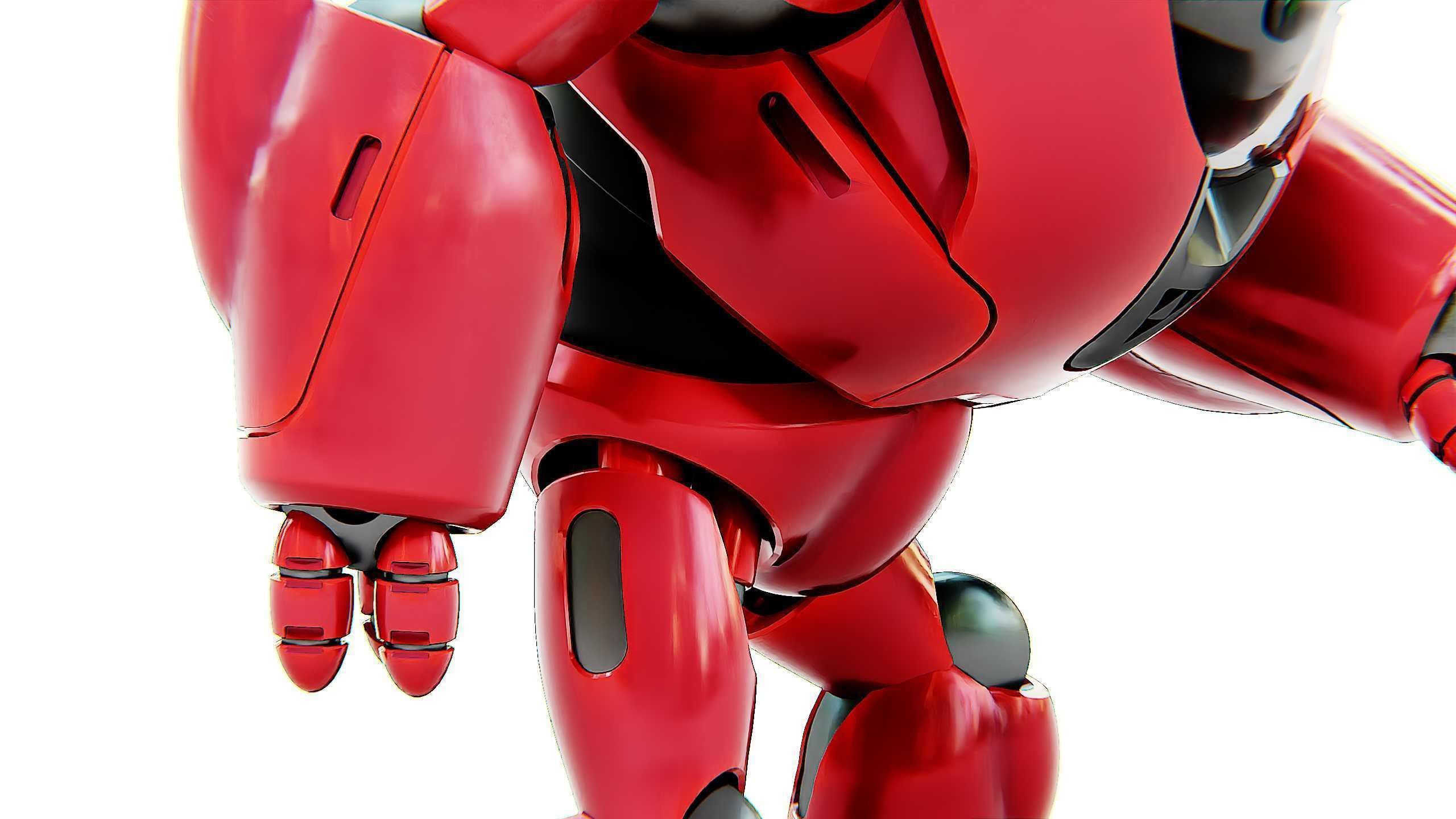 ASTRONAUT BOTV-2000 B Rigged for Unreal Engine - Unity - MIXAMO 3D model_26