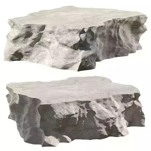 Rock coffee table 120 X 95 cm