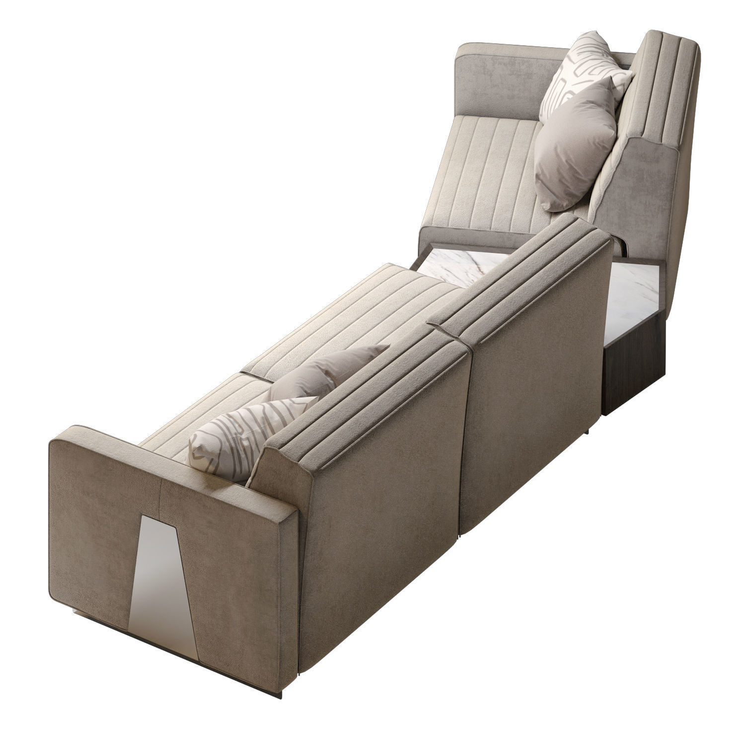 Saloni heritage modular sofa option 12 3D model_4