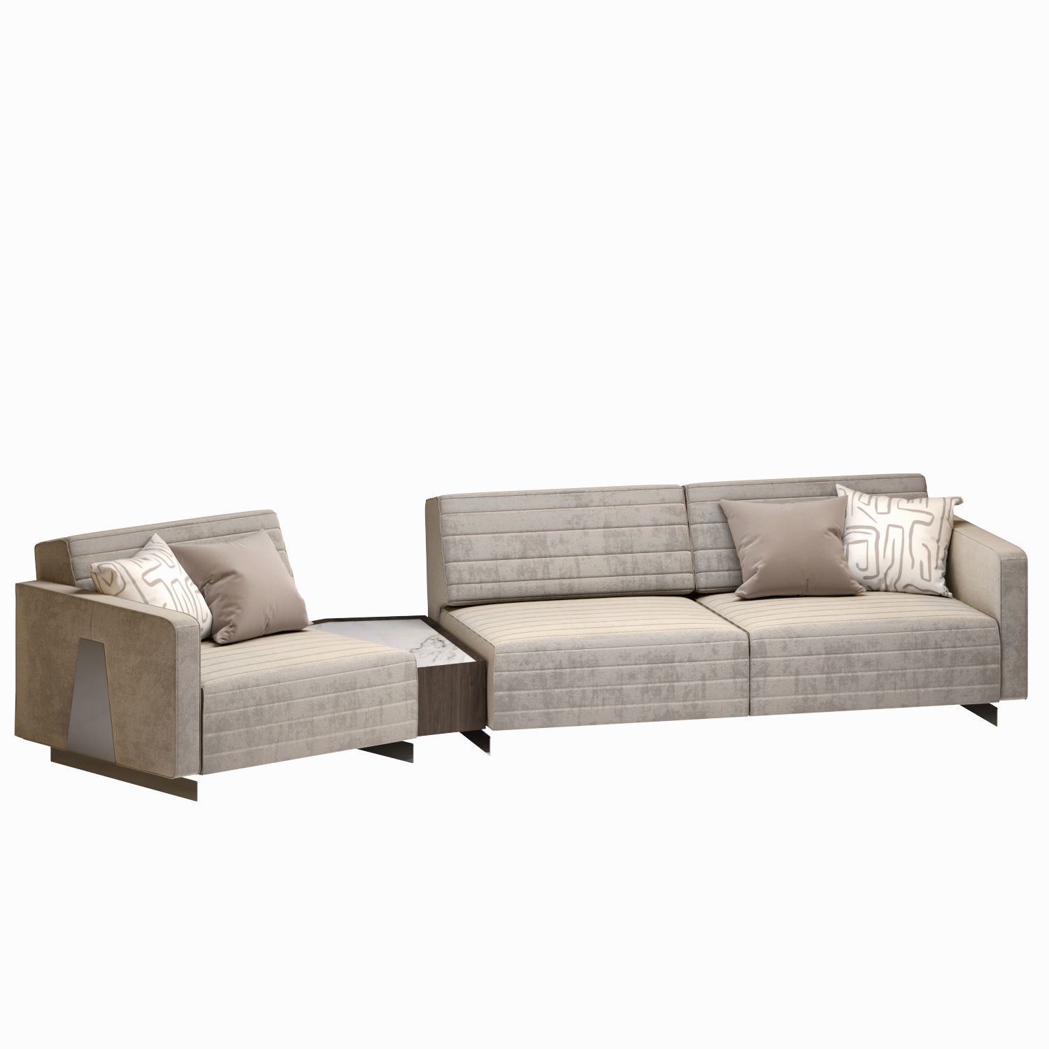 Saloni heritage modular sofa option 12 3D model_1