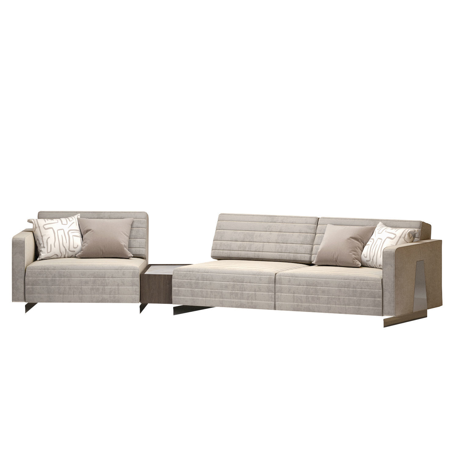 Saloni heritage modular sofa option 12 3D model_3