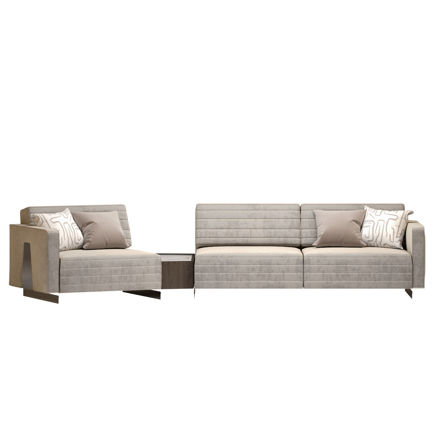 Saloni heritage modular sofa option 12 3D model_2