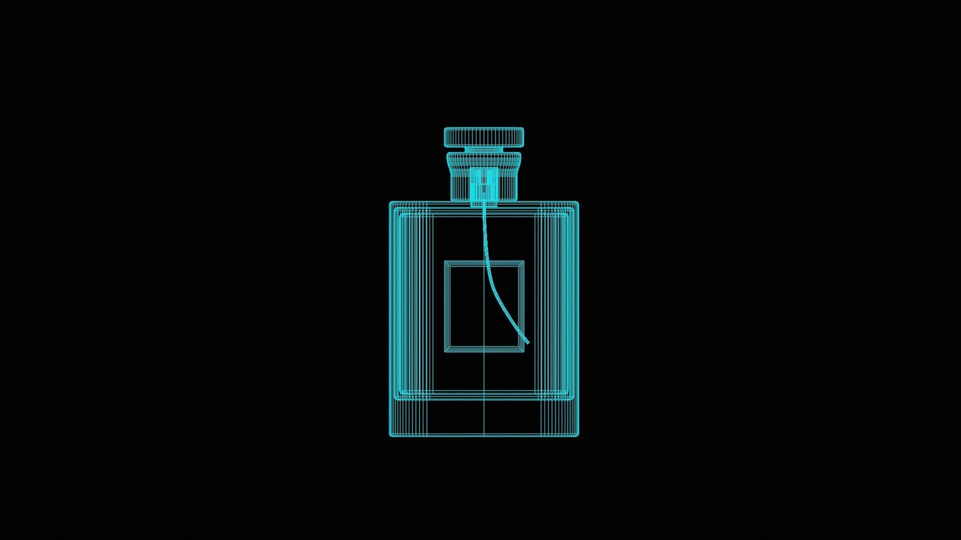 Perfume Low-poly 3D model_4