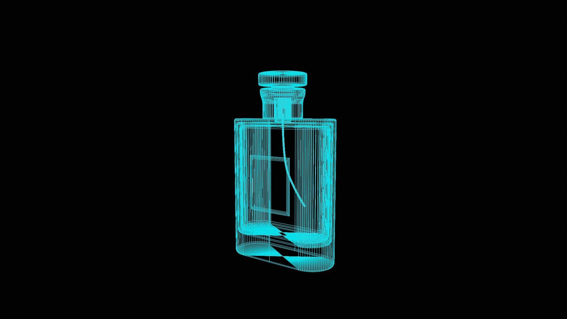 Perfume Low-poly 3D model_8