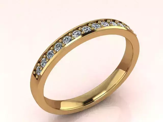 ring gold simple