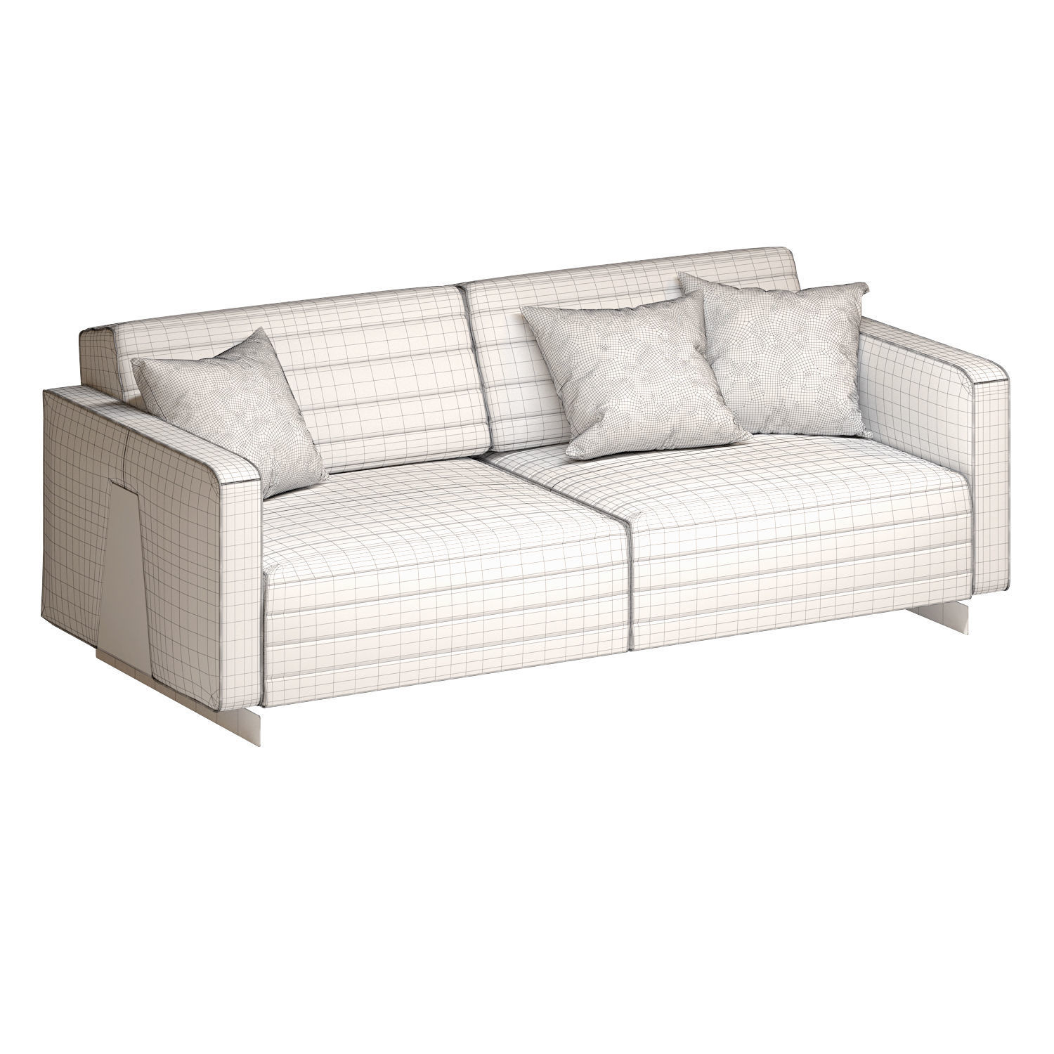 Saloni heritage modular sofa option 1 3D model_6