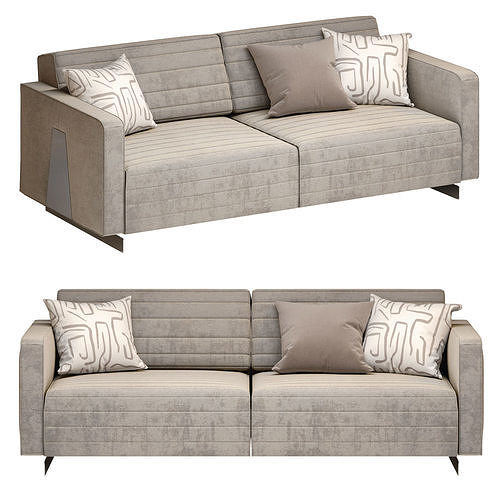 Saloni heritage modular sofa option 1 3D model