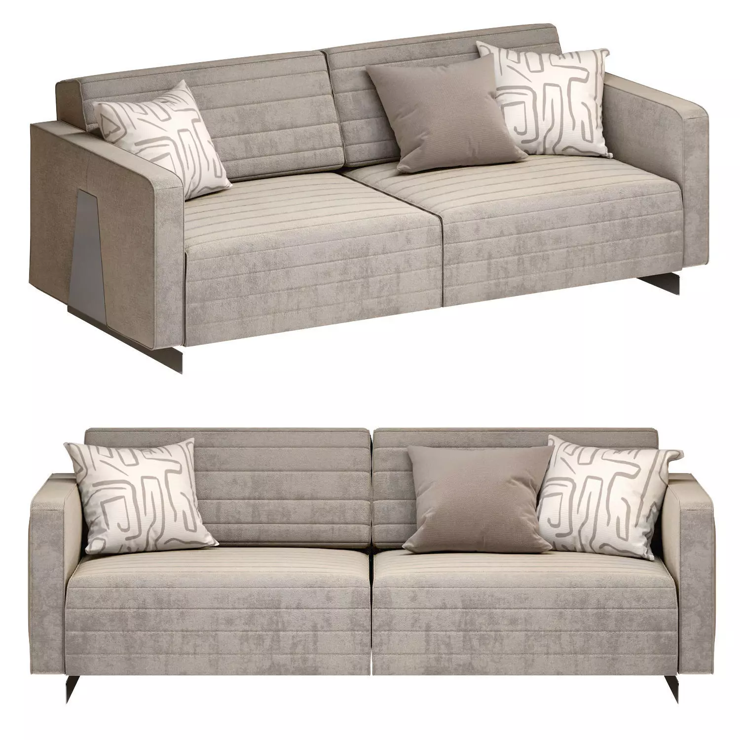 Saloni heritage modular sofa option 1 3D model_0