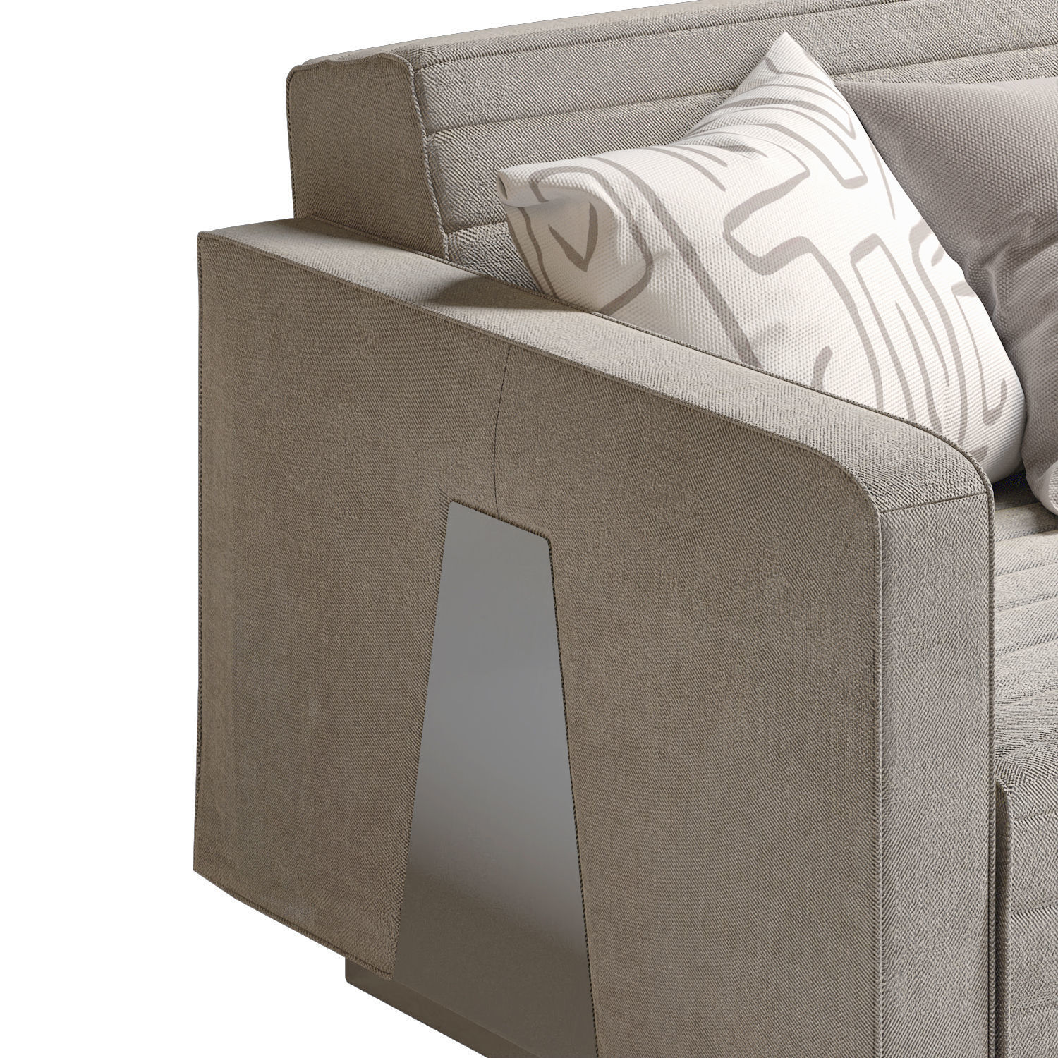 Saloni heritage modular sofa option 1 3D model_5