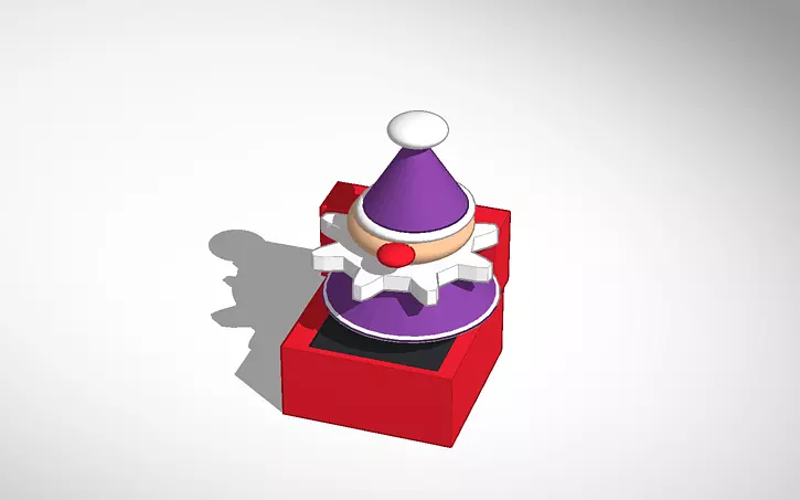 Jack in the box model Free 3D model_0