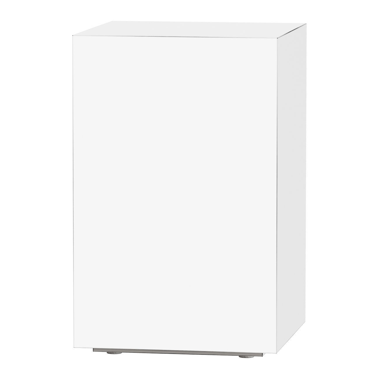 IVORY CONCRETE SIDE TABLE 3D model_1