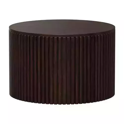 Roller Max 35001 Coffee Table - Varnished Mahogany Dark Brown