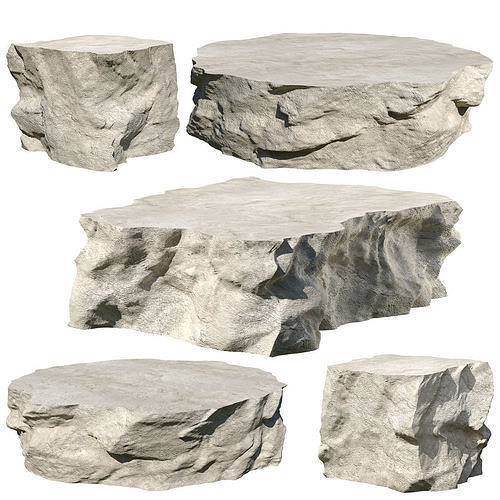 Rock tables collection 