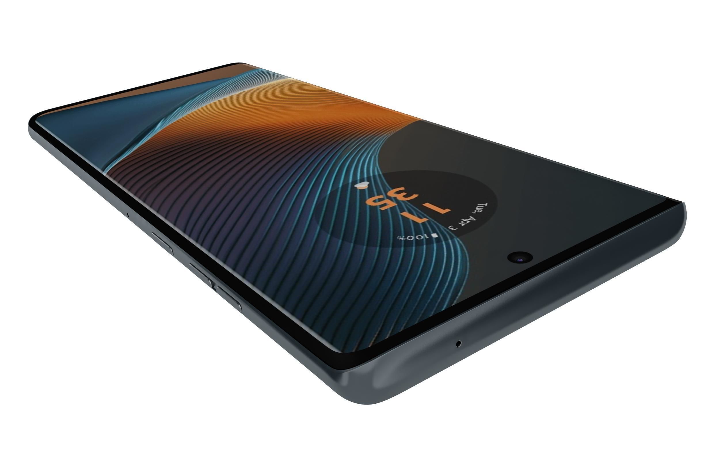 Motorola Edge 50 Fusion Gray 3D model_12