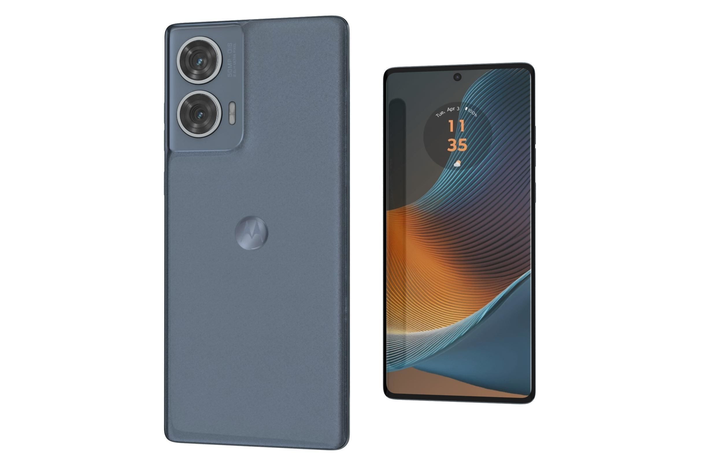 Motorola Edge 50 Fusion Gray 3D model_7