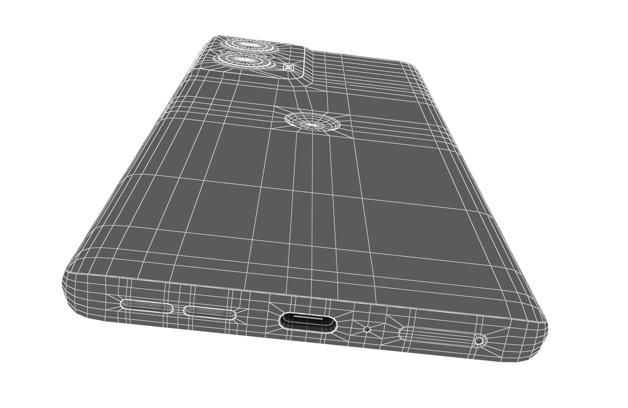 Motorola Edge 50 Fusion Gray 3D model_21