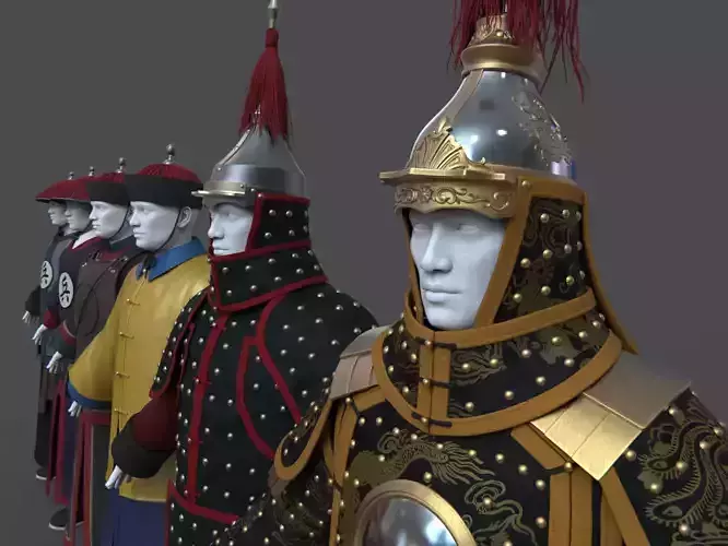 12-Ancient Chinese Armor-Qing dynasty