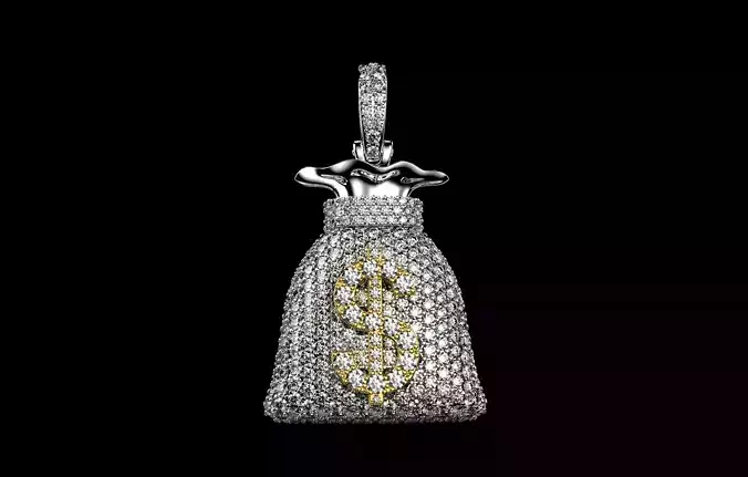 Pendant Money Bag Number 45