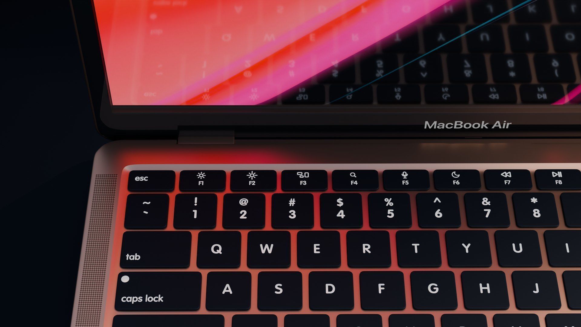 MacBook Air 13 3D model_2