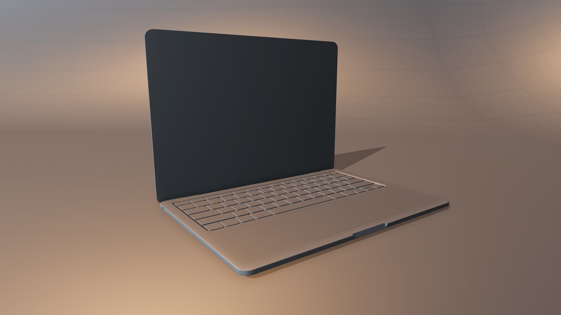 MacBook Air 13 3D model_5
