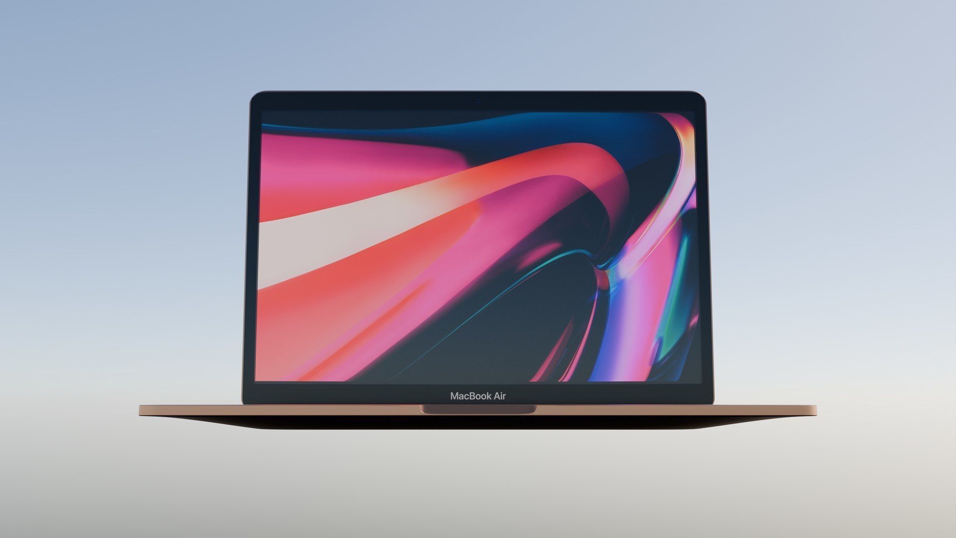 MacBook Air 13 3D model_1