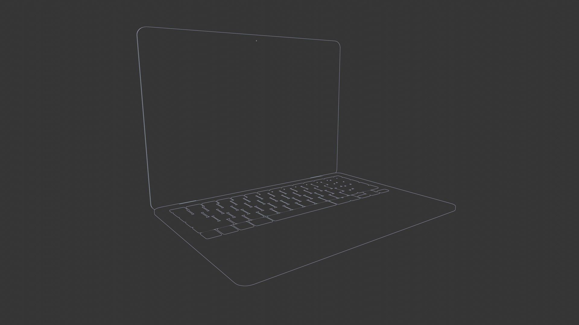 MacBook Air 13 3D model_7