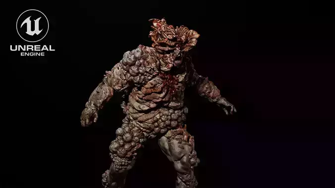 The Last of Us Bloater  3D model