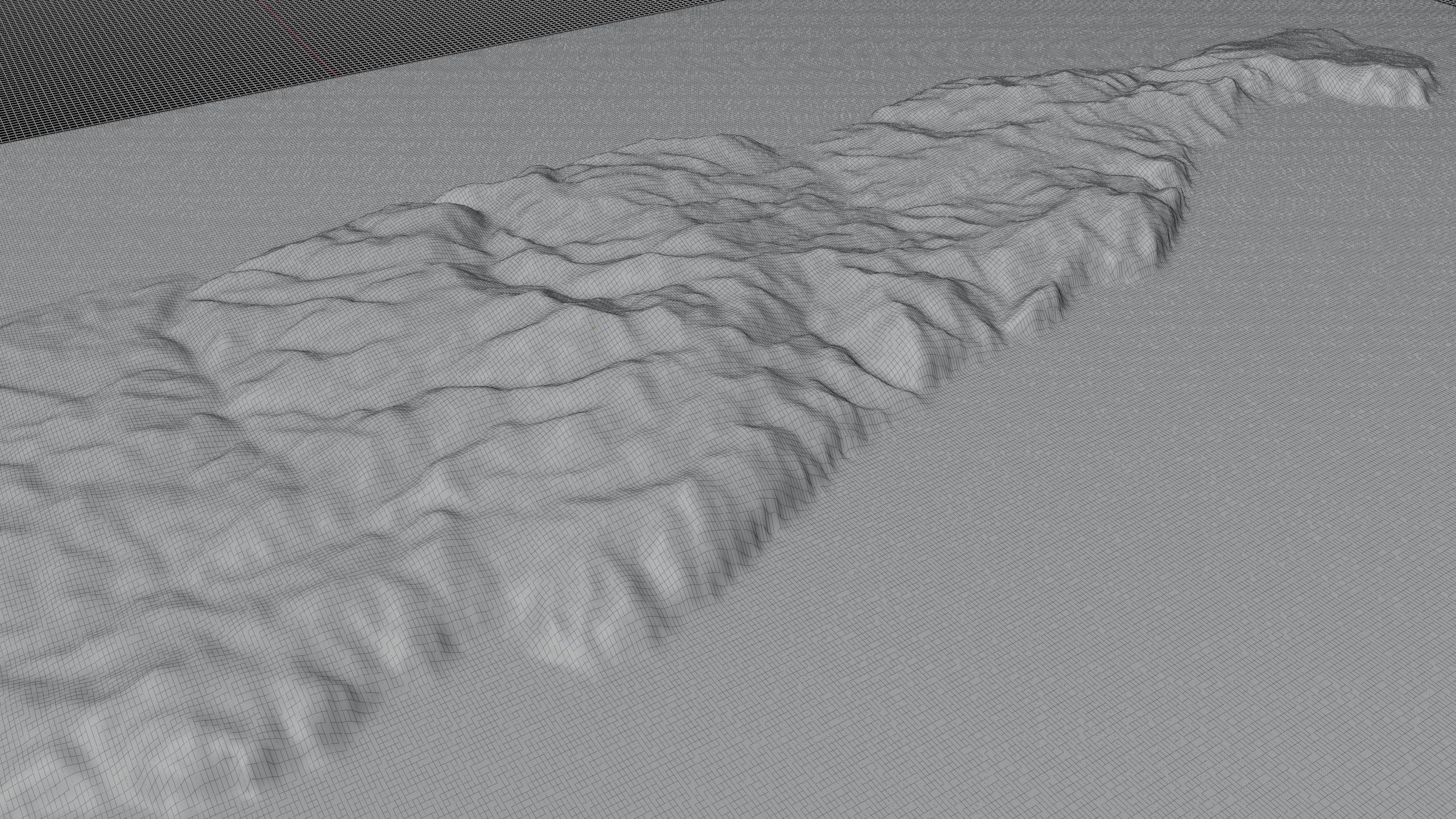 Rebun Island 3d model terrain Low-poly 3D model_13