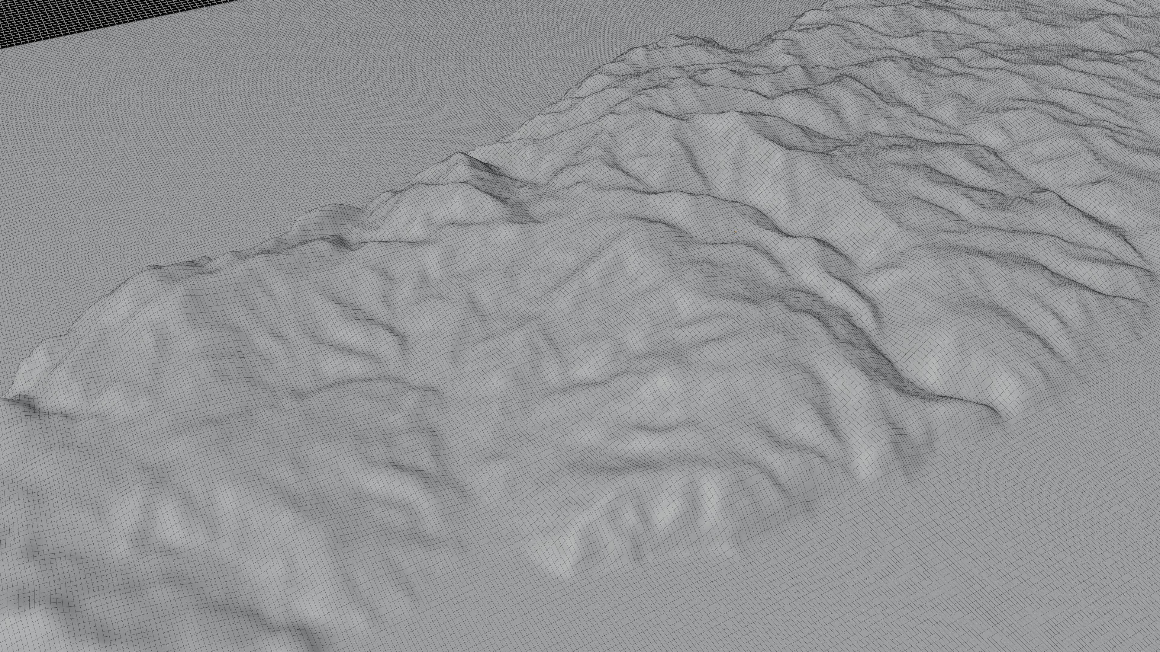 Rebun Island 3d model terrain Low-poly 3D model_12
