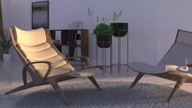 Chair design based on Aurora Opera Chair