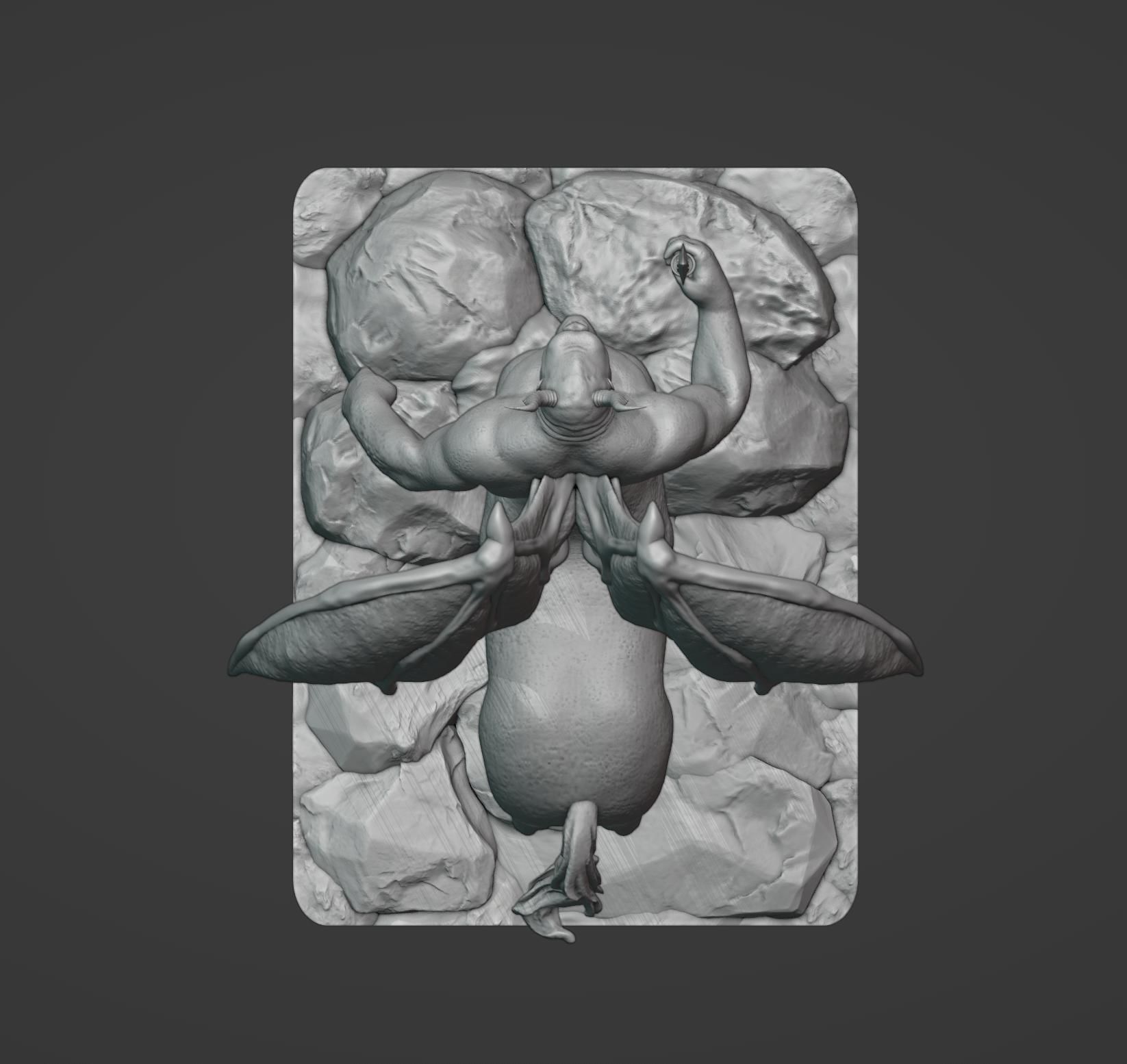 Gorilla Centaur Demon 3D print model_7