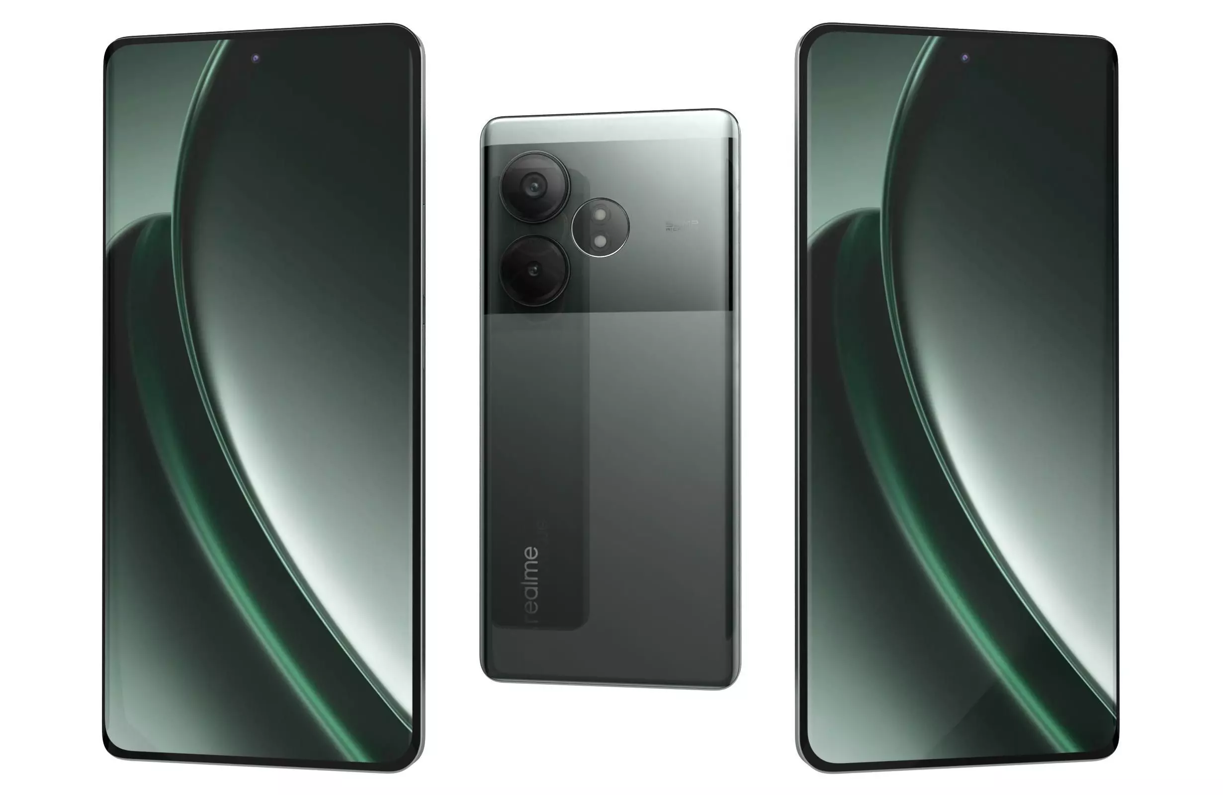 Realme GT Neo6 Green 3D model_0