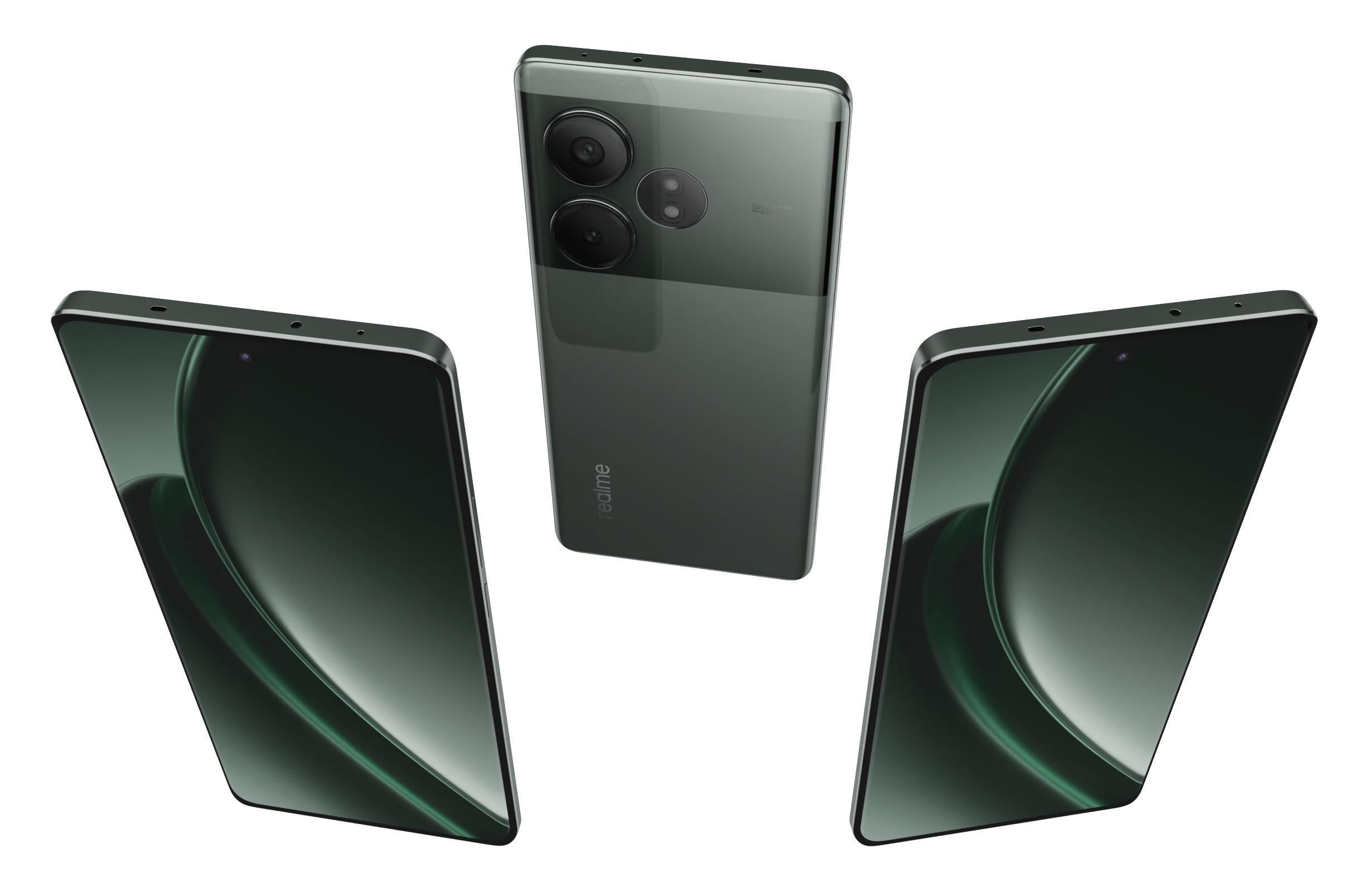 Realme GT Neo6 Green 3D model_1