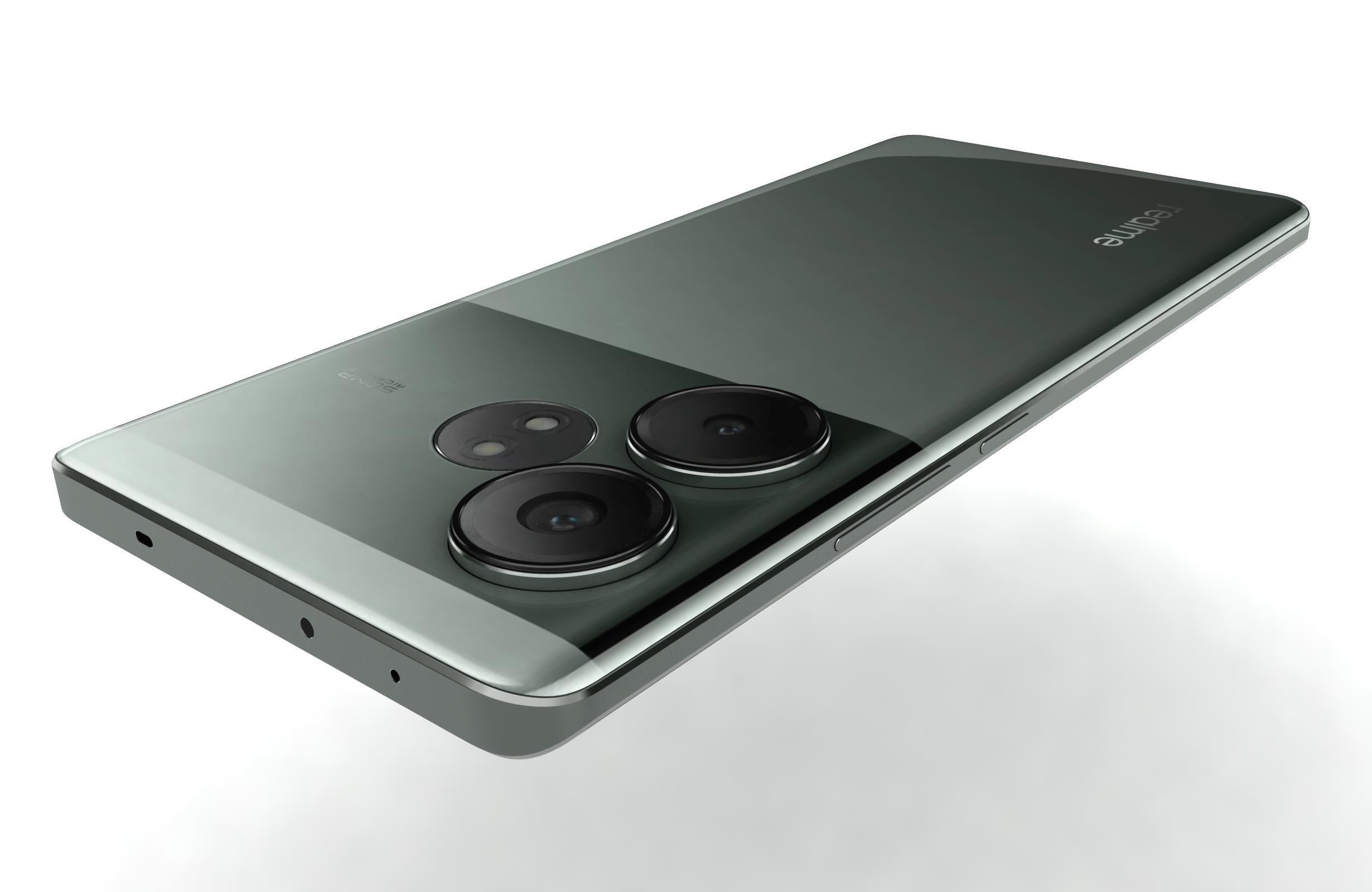 Realme GT Neo6 Green 3D model_15