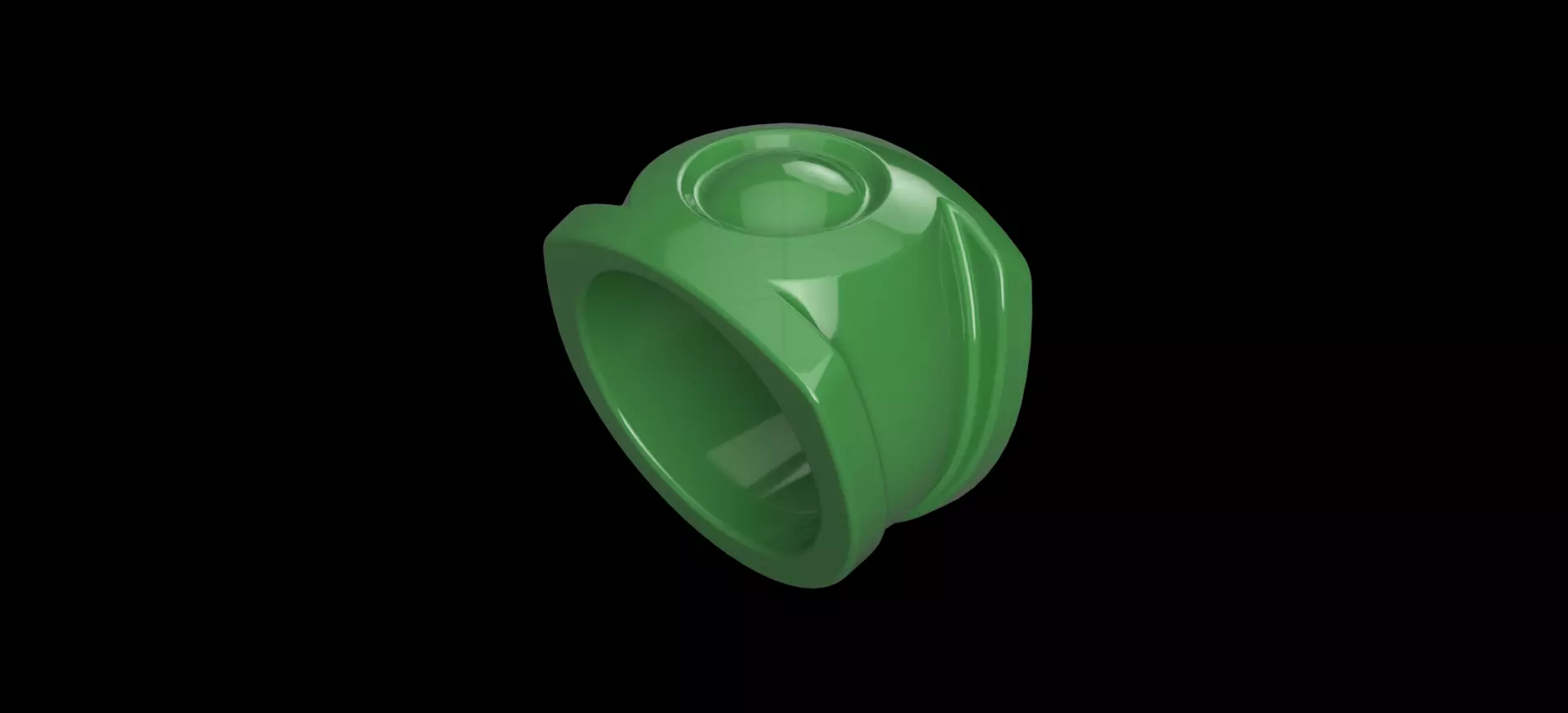 Green Lantern Custom - Ring 3D print model_0
