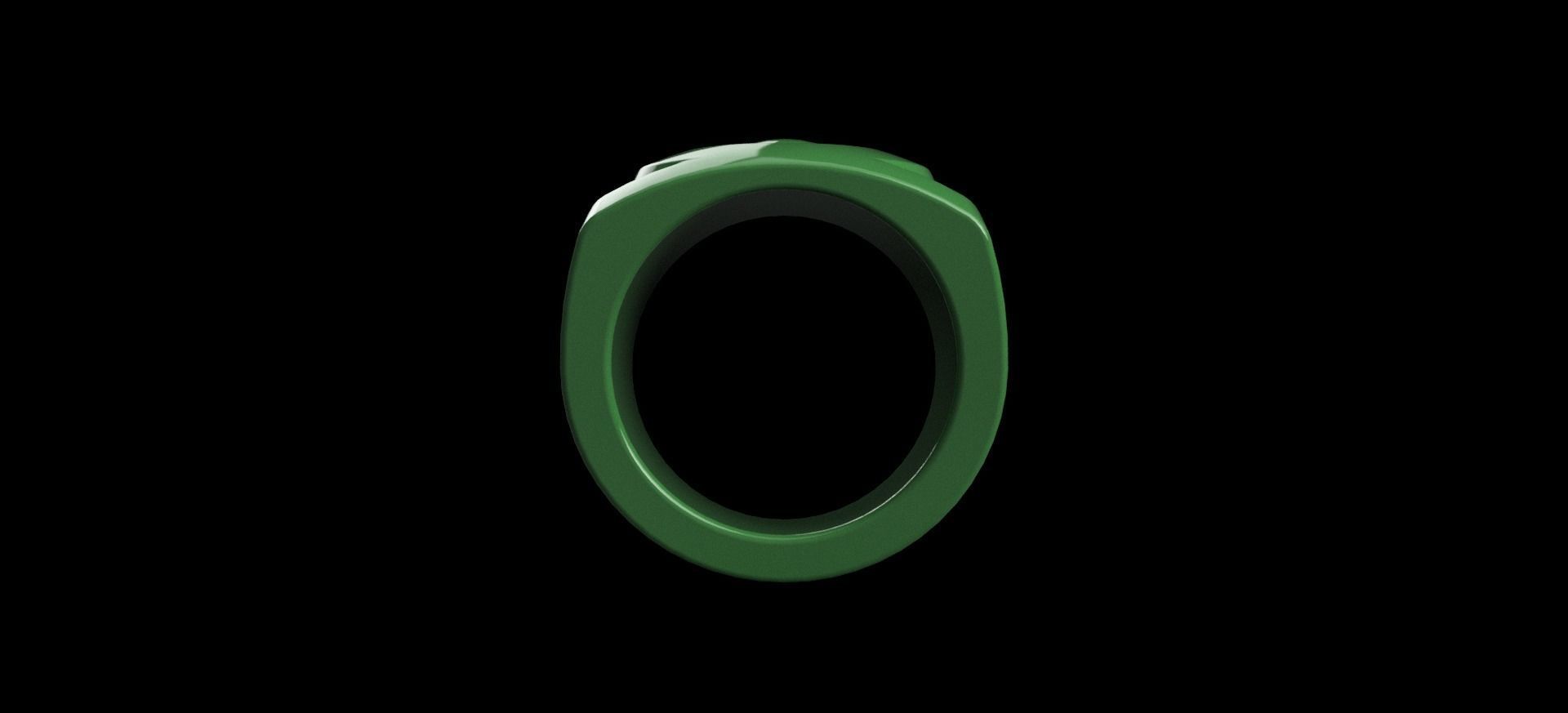 Green Lantern Custom - Ring 3D print model_5
