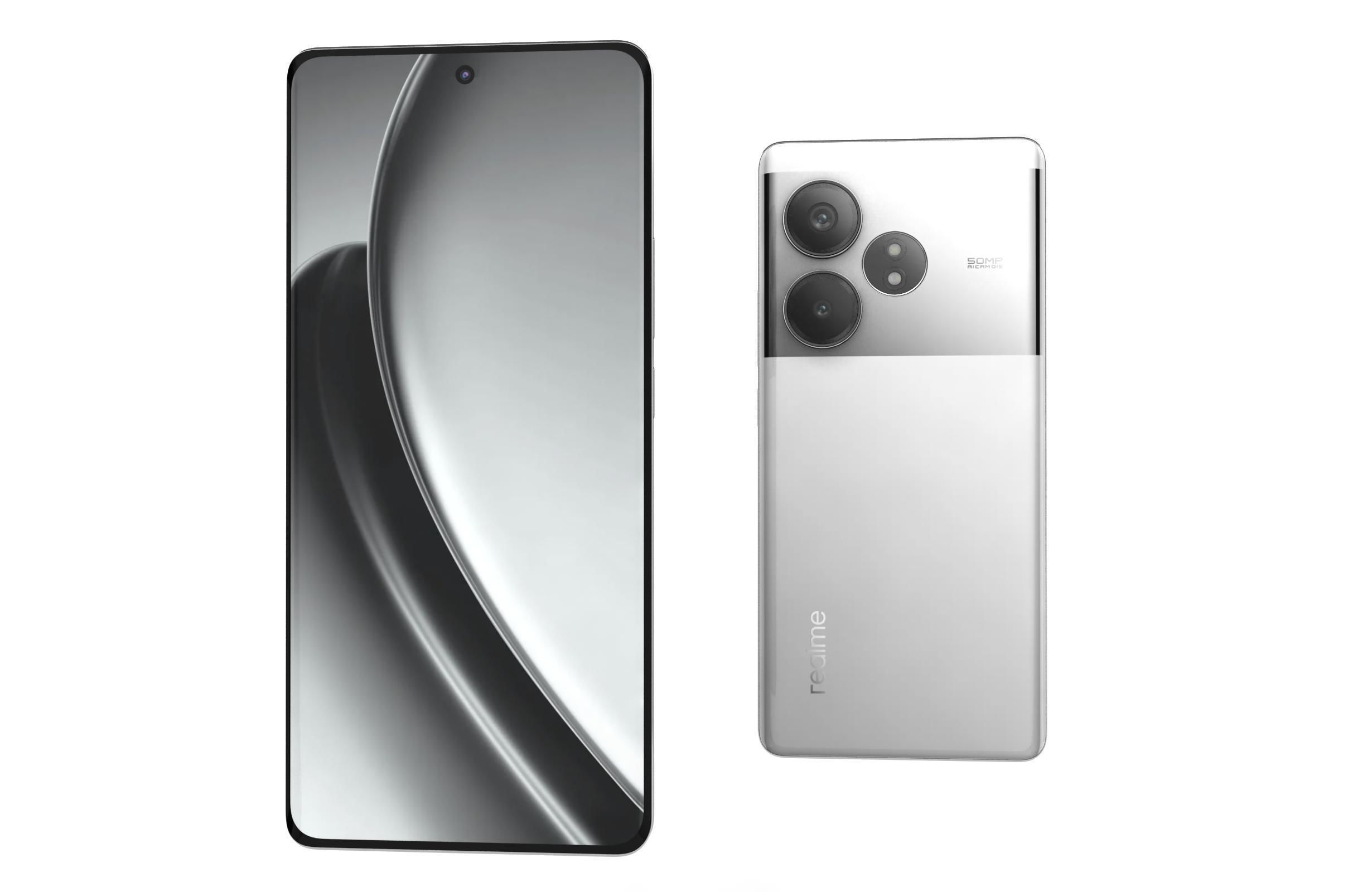 Realme GT Neo6 White 3D model_6