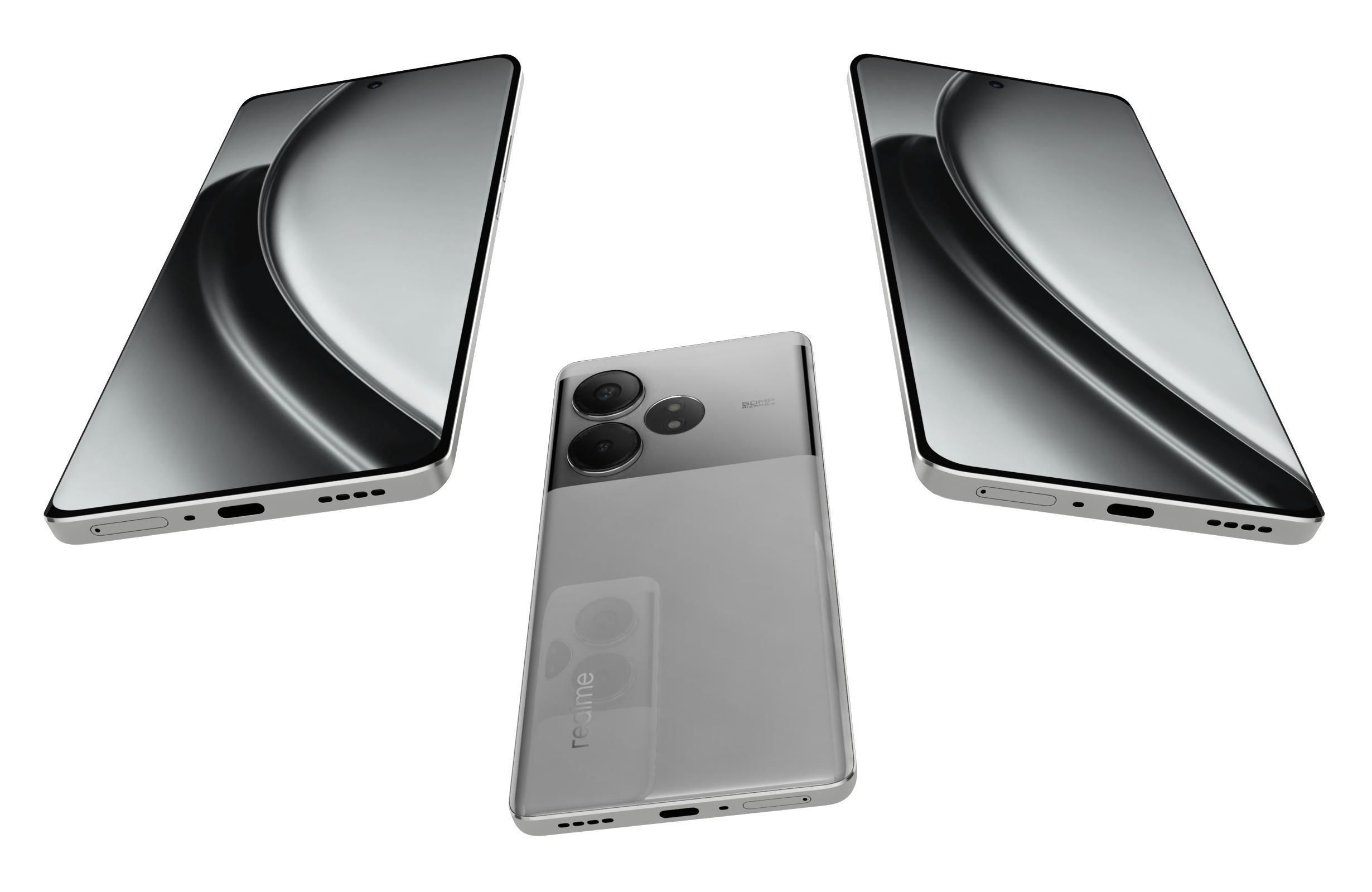 Realme GT Neo6 White 3D model_2