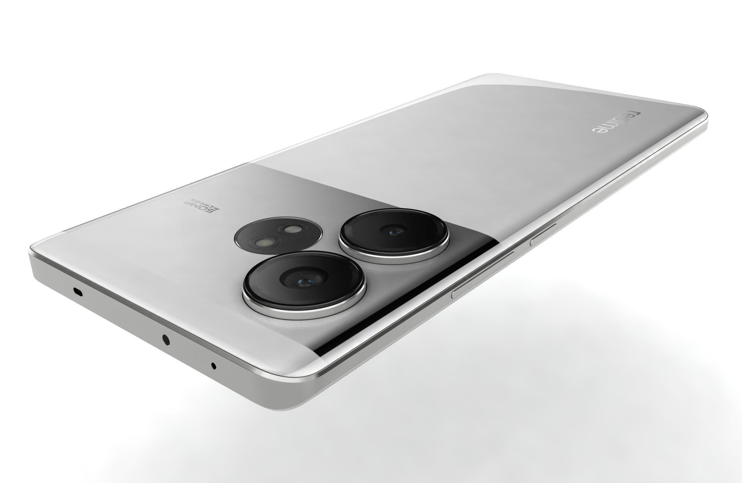 Realme GT Neo6 White 3D model_15