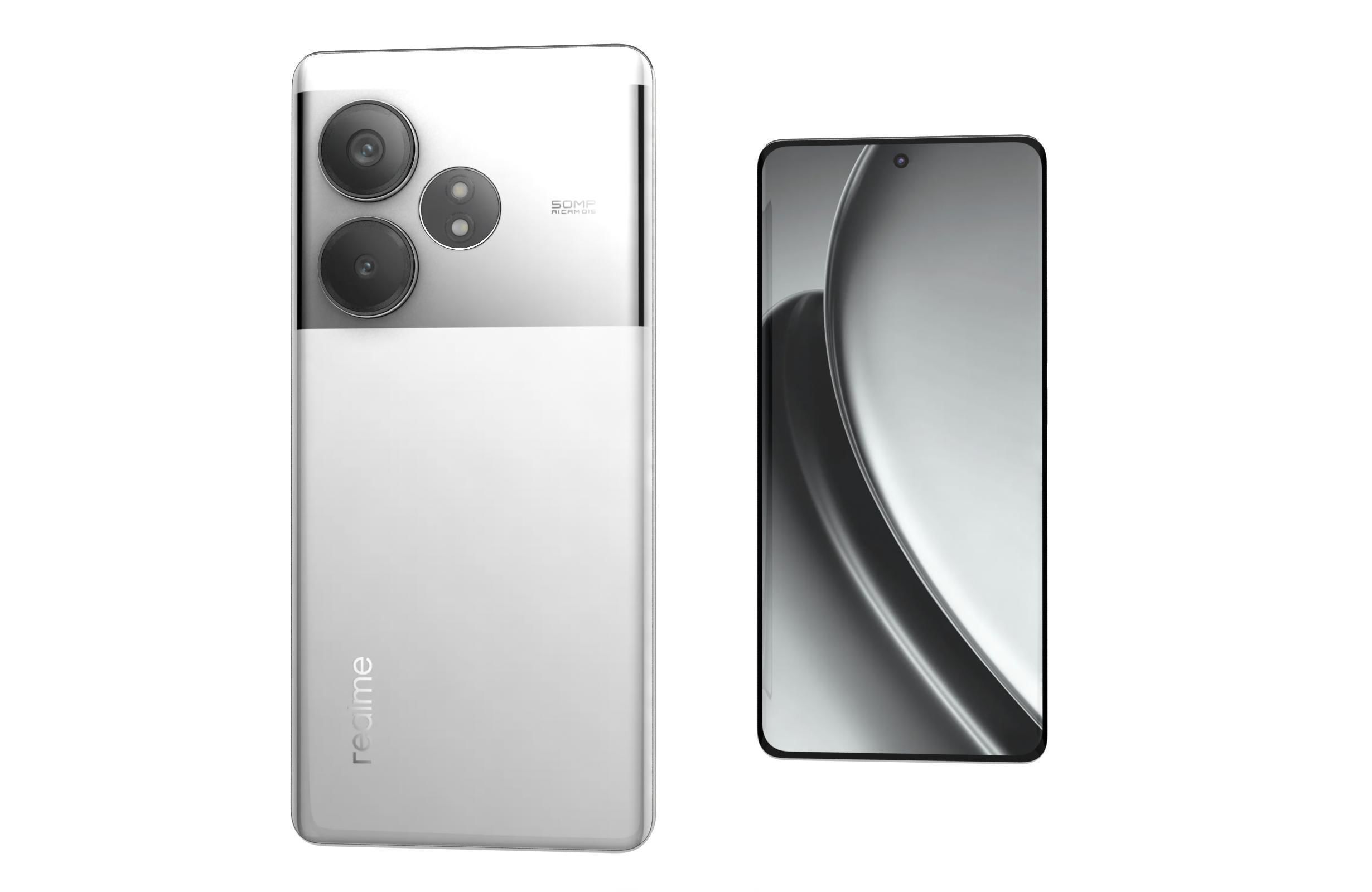 Realme GT Neo6 White 3D model_7