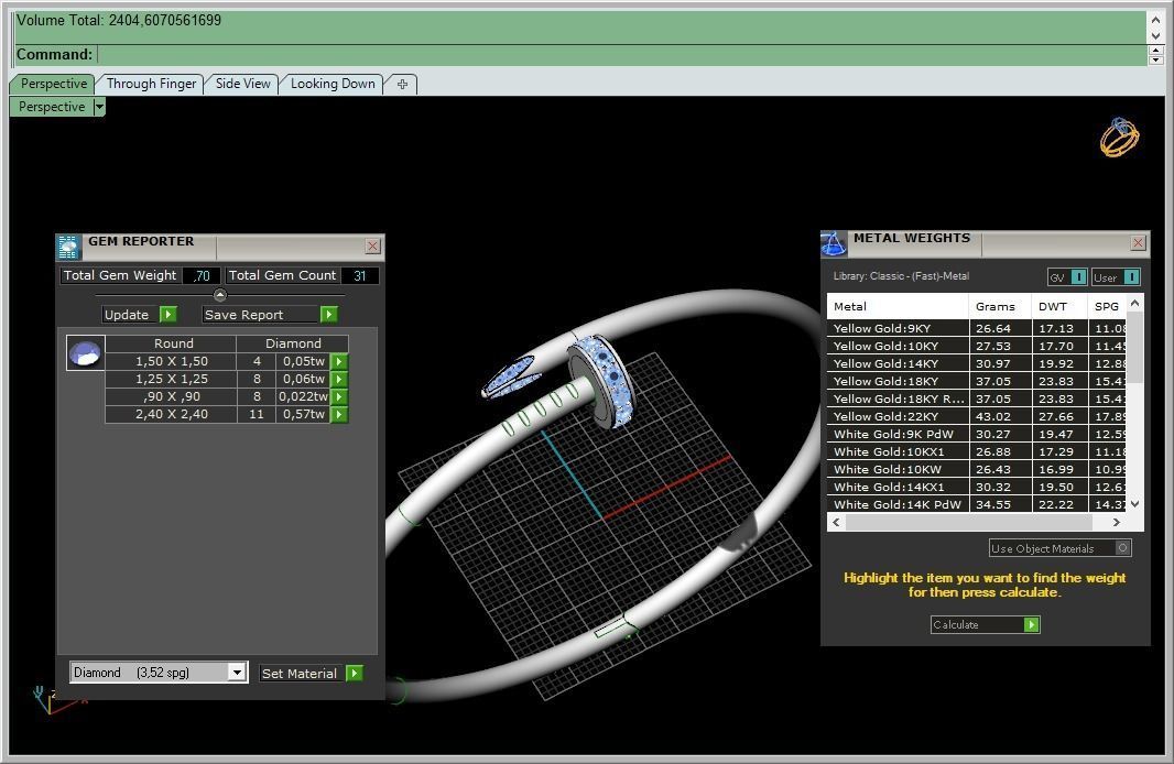 Bracelets 21 size 3D print model_4