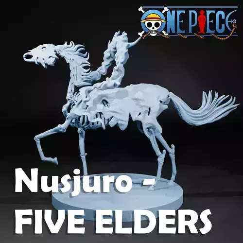 NUSJURO - FIVE ELDERS - ONE PIECE - PART 2 3D print model